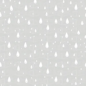 Patrón decorativo gris con gotas de agua blancas distribuidas uniformemente. | CUADROS DE ATREZZO PARA CINE Y PUBLICIDAD